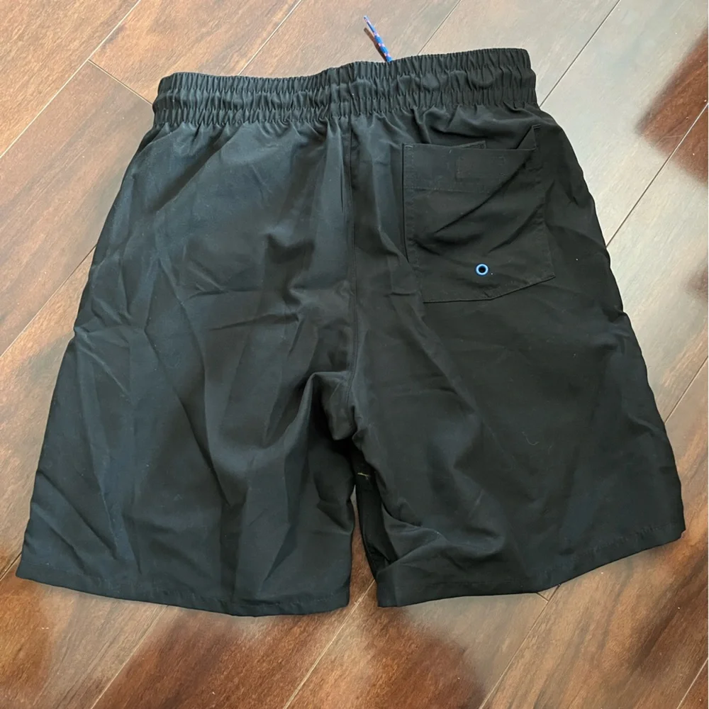 ⭐️ EUC - Old Navy Men's Small Black Bathing Suit Trunks